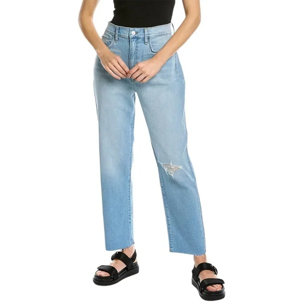 Hudson Kass Mischa High-rise Straight Ankle Jean Size 29 NWT $225 MSRP